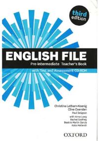 ENGLISH FILE PRE-INTERMEDIATE 3E Teacher�s Book+TEST+CD-ROM PACK