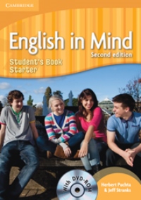 English in Mind Second Edition Student�s Book Starter with DVD-ROM 