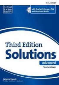 Solutions 3ED ADVANCED Teacher�s Book