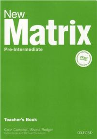 New Matrix Pre-intermediate Teacher�s Book