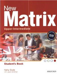 New Matrix Upper-intermediate Student�s Book